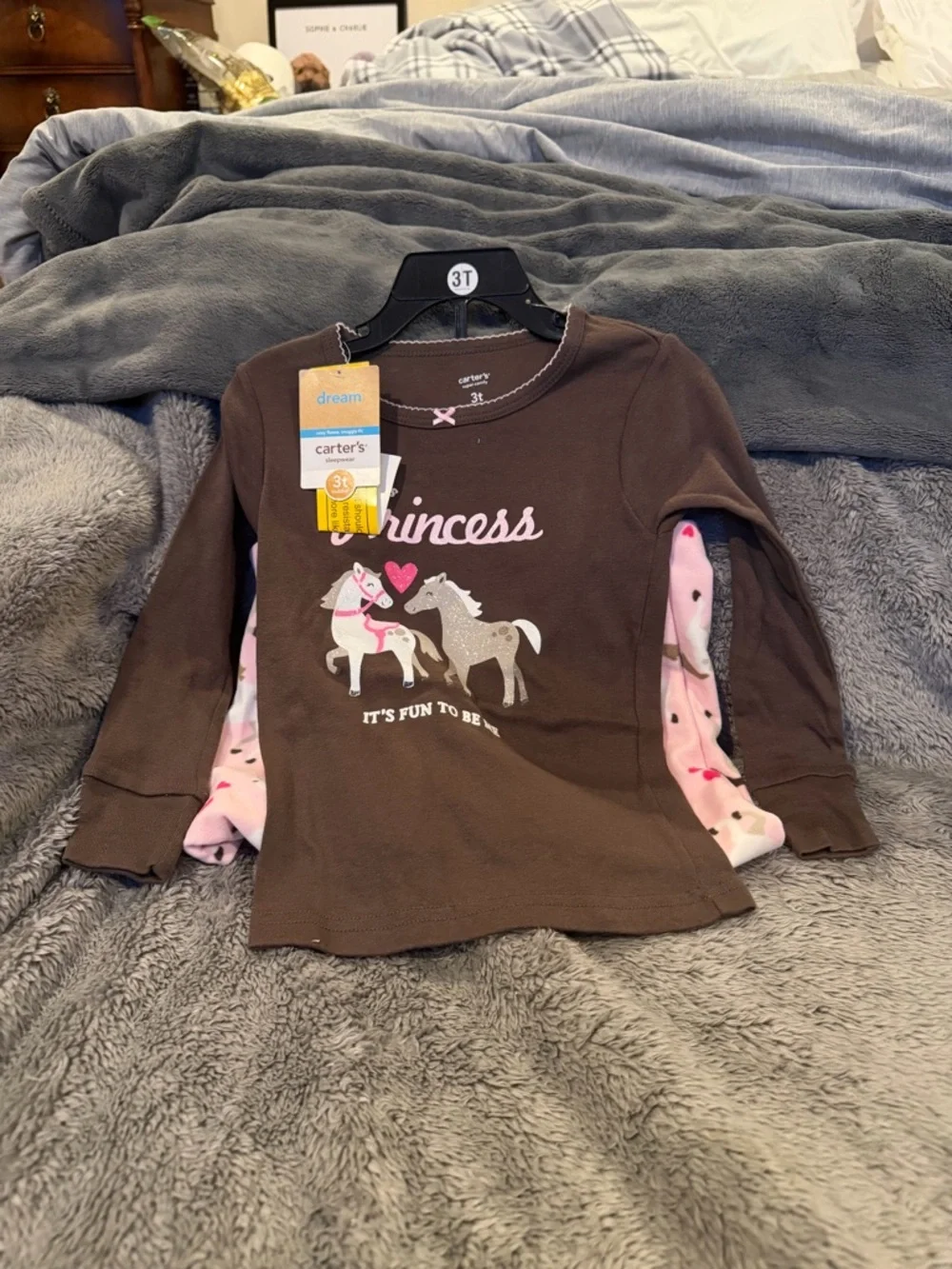 NWT Carter's Brown Long-Sleeve 